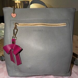 Portland Leather Classic Tote Backpack -Nimbus